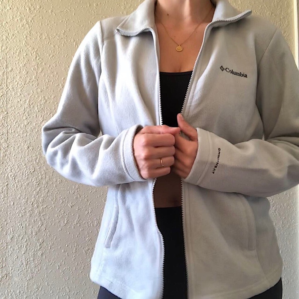 Columbia OmniHeat Fleece 🥰 Frosty Blue, Medium Women’s